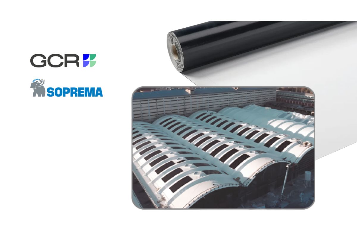 Reduced carbon footprint in TPO waterproofing membranes, while maintaining exceptional durability