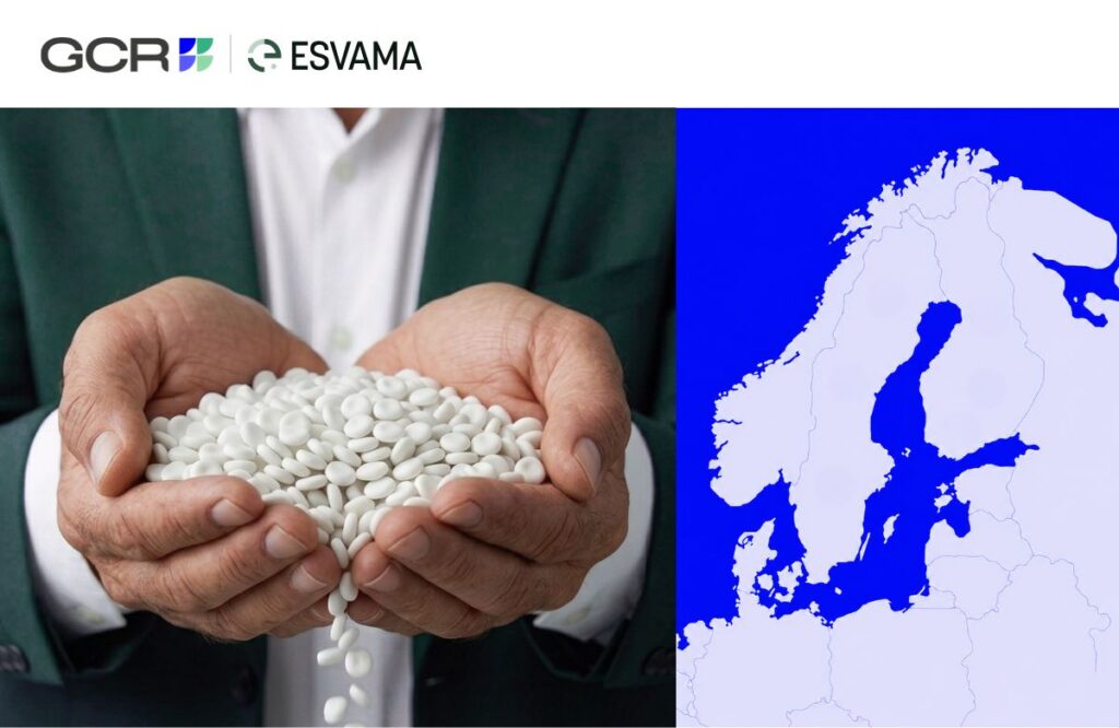 GCR and ESVAMA distribution partnership for recycled polyolefins and mineral masterbatch in the Nordic market